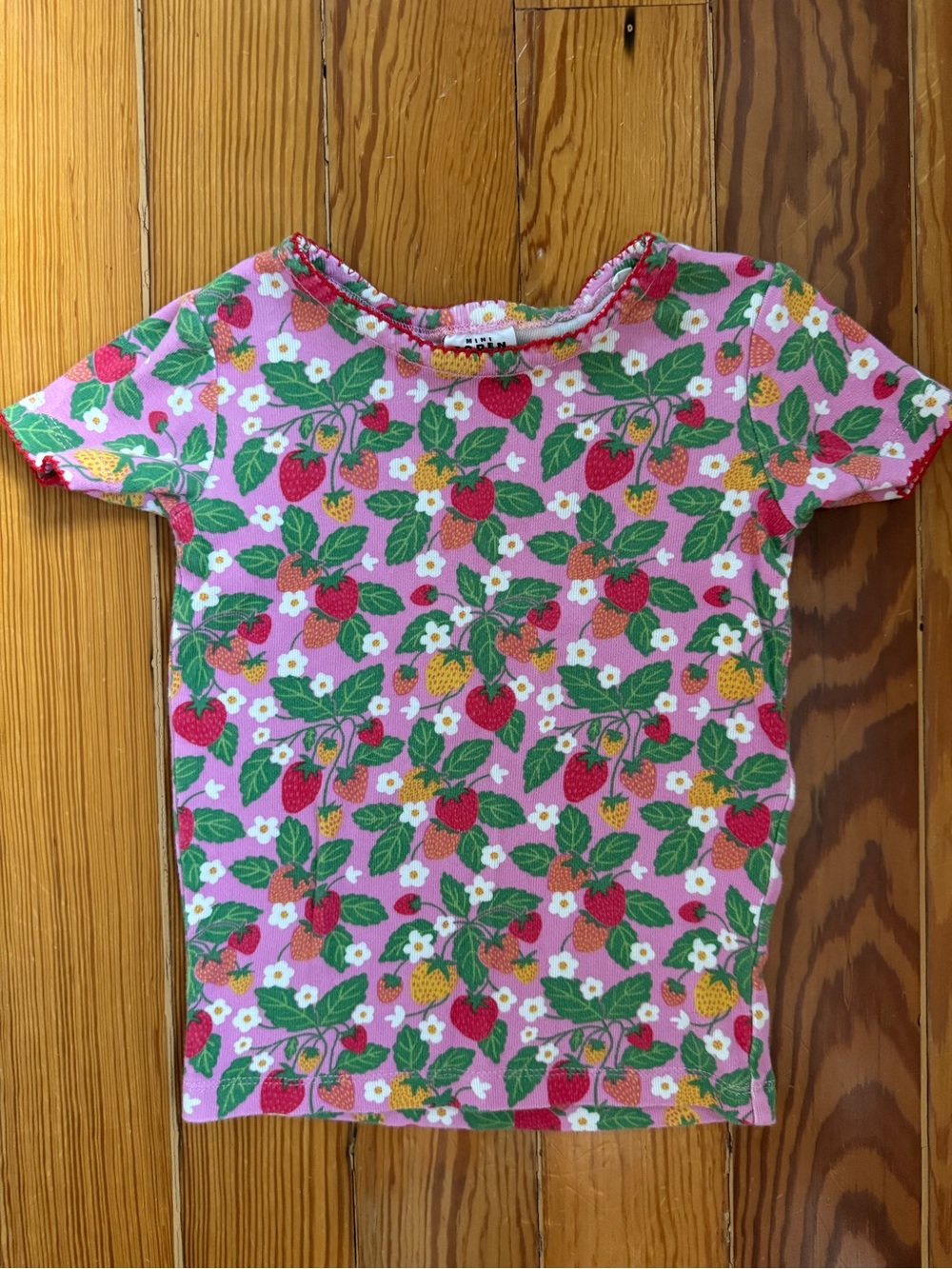 Mini Boden Floral PJ Top